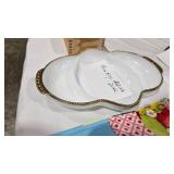 FIRE KING RELISH DISH