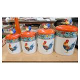 ROOSTER CANISTER SET
