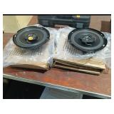 (2) NEW 2 WAY SPEAKERS