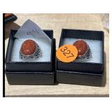 (2) SIZE 9.5 RINGS