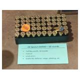 .38 SPECIAL AMMO