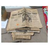 1950S AND 60S NEWS PAPERS