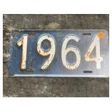 1964 METAL SIGN