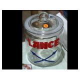 LANCE GLASS JAR WITH LID