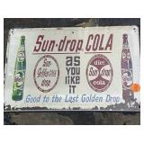 SUN DROP COLA SIGN