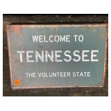 TENNESSEE METAL SIGN