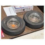 VINTAGE FIRESTONE ASH TRAYS
