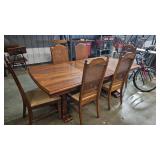 DINING TABLE AND CHAIRS