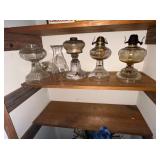 vintage oil lamps