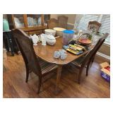 old table and chairs