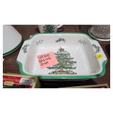 SPODE CHRISTMAS DISH