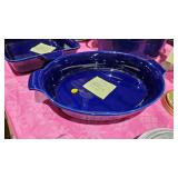 BAKING DISH COBALT BLUE