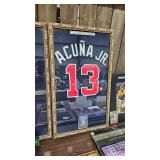 ACUNA JR FRAMED