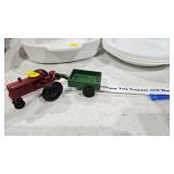 TRACTOR AND WAGON TOY