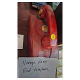 VINTAGE RED TELEPHONE