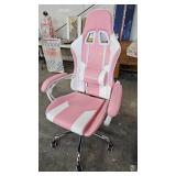 PINK ROLLING OFFICE CHAIR
