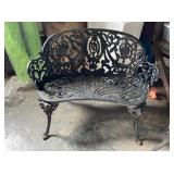 WROUGHT IRON BENCH