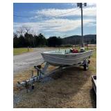BOAT AND TRAILER