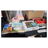 BOOKS / GAME / TYPEWRITER