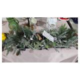 CHRISTMAS GREENERY CENTERPIECE