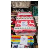 CHRISTMAS PLASTIC TABLECLOTHS