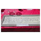 BLESS THIS HOME SIGN