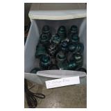 GLASS INSULATOR LOT