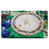 CHRISTMAS PLATE / PLATTER