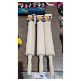WOODEN ROLLING PIN LOT