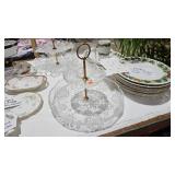 TWO TIER GLASS TRAY