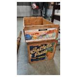 WOODEN CRATES