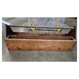 WOODEN TOOL BOX