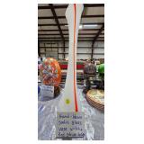 HAND BLOWN SATIN VASE