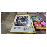 GUNS N ROSES AUTOGRAPHED FRAMEDPICTURE