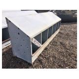 6 HOLE CHICKEN NESTING BOX