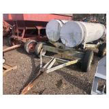 DOUBLE TANK TRAILER WAGON