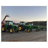 EQUIPMENT AUCTION! TRACTORS, EXCAVATORS, SKID STEERS, TRAILERS, ETC