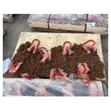 (8) 7’ DOUBLE LEG CHAIN SLINGS