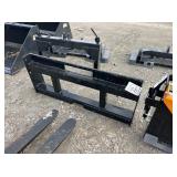 SKID STEER PALLET FORK FRAME