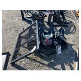 SKID STEER WINCH WITH SCREEN