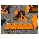 UNUSED 4’ GRADER BLADE