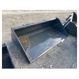 UNUSED 72” SKID STEER SMOOTH BUCKET