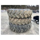 (3) TRACTOR TIRES