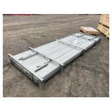 (100) UNUSED 10’ GALVALUME ROOFING PANELS
