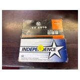 (76) ROUNDS OF 45 AUTO AMMO