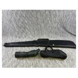RIFLE CASE & VIVITAR SPOTTING SCOPE