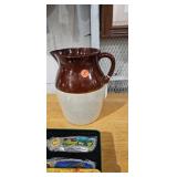 STONEWARE PITCHER