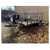 12’ x 76” TRAILER WITH GATE