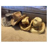 LOT OF COWBOY HATS