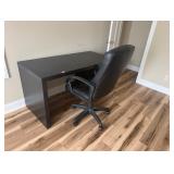 COMPUTER DESK AND OFFICE CHAIR